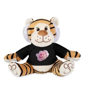 Rose Pink - Plüschtiger - Schwarz - Vorne