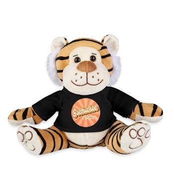 Gredl - skilful woman, talented - Plush Tiger - black - Front