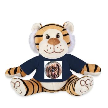 Hässlicher Hund Rundausschnitt - Plüschtiger - French Navy - Vorne