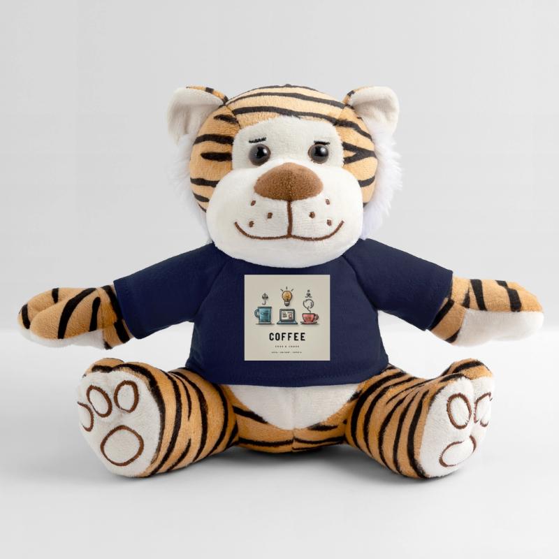 Conception du code du café Peluche Tigre