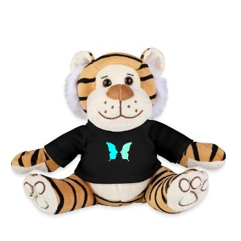 Illusion d'optique - Peluche Tigre - noir - Devant