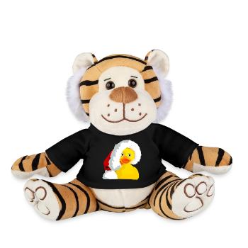 Canard de bain Noël - Peluche Tigre - noir - Devant