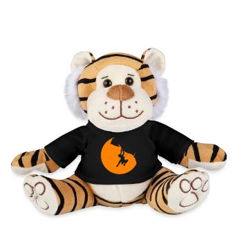 rock climbing - Plush Tiger - black - Front