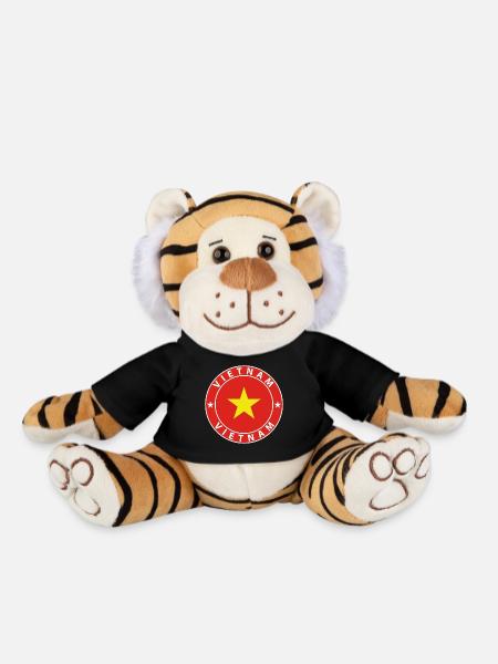 Vietnam - Peluche Tigre - noir