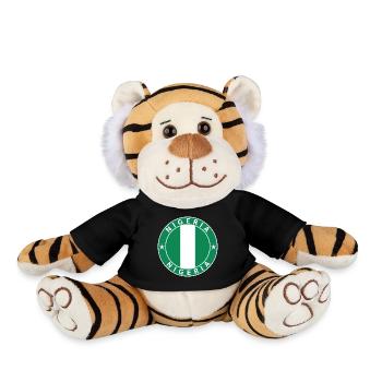 Nigeria - Plush Tiger - black - Front