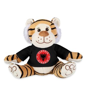 Albania - Plush Tiger - black - Front