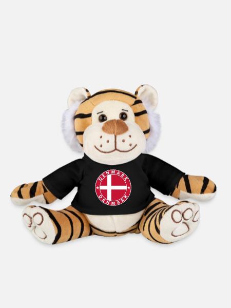 Danemark - Peluche Tigre - noir