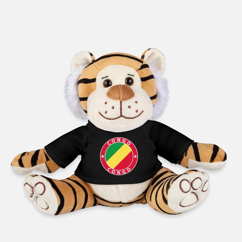 Congo - Peluche Tigre - noir