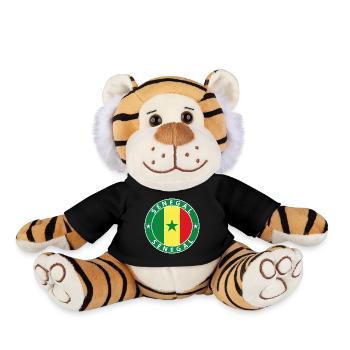 Sénégal - Peluche Tigre - noir - Devant
