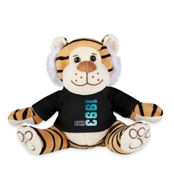 1993 Édition Limitée 33 ans anniversaire - Peluche Tigre - noir - Devant