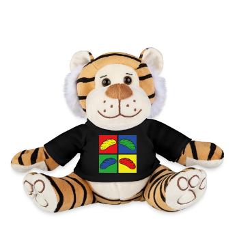 bake - Plush Tiger - black - Front