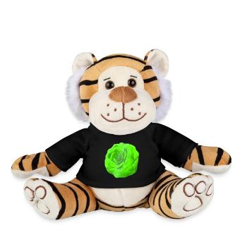 Rose Green - Plush Tiger - black - Front