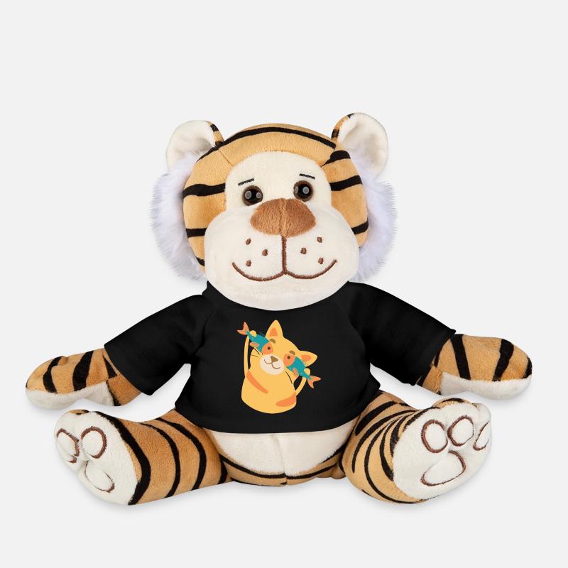 catfish - Plush Tiger - black