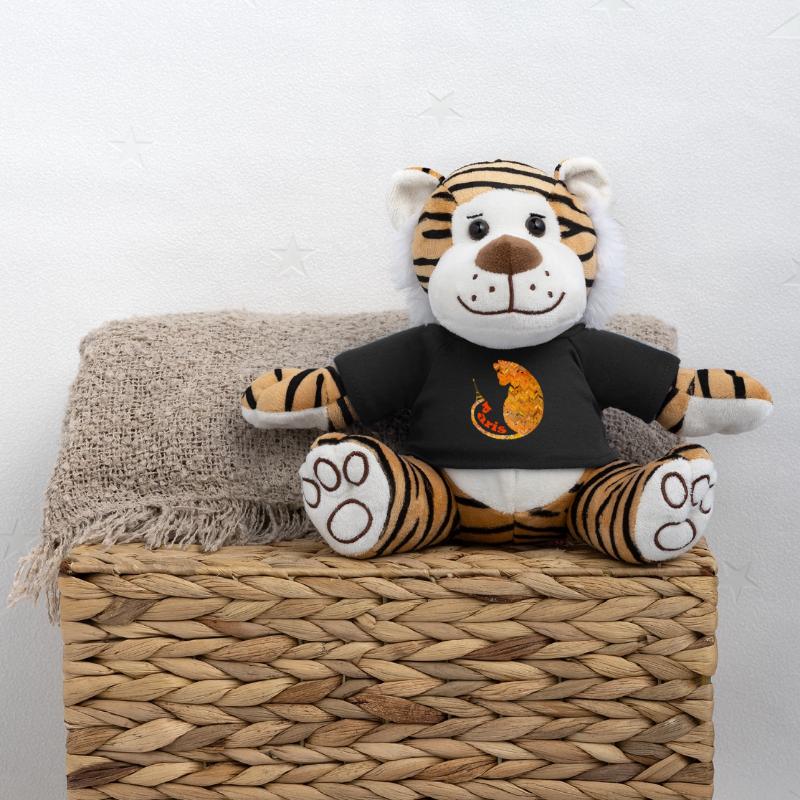 Cat with Eiffel Tower E 266 Plush Tiger