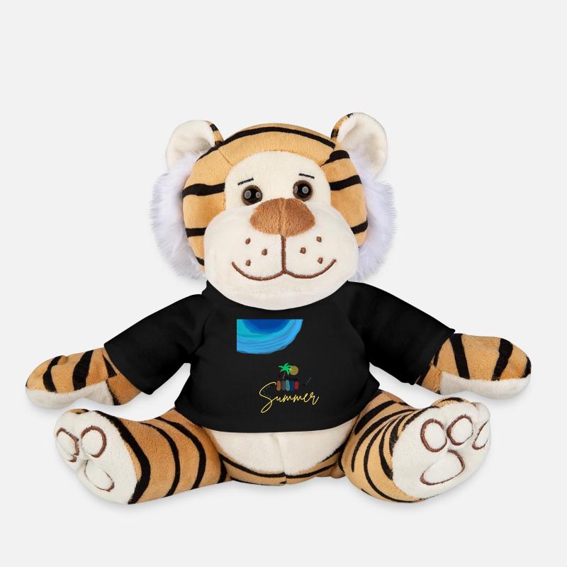 Hello Summer - Plüschtiger - Schwarz
