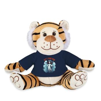 HEY BOO BOO - Plush Tiger - french navy - Front