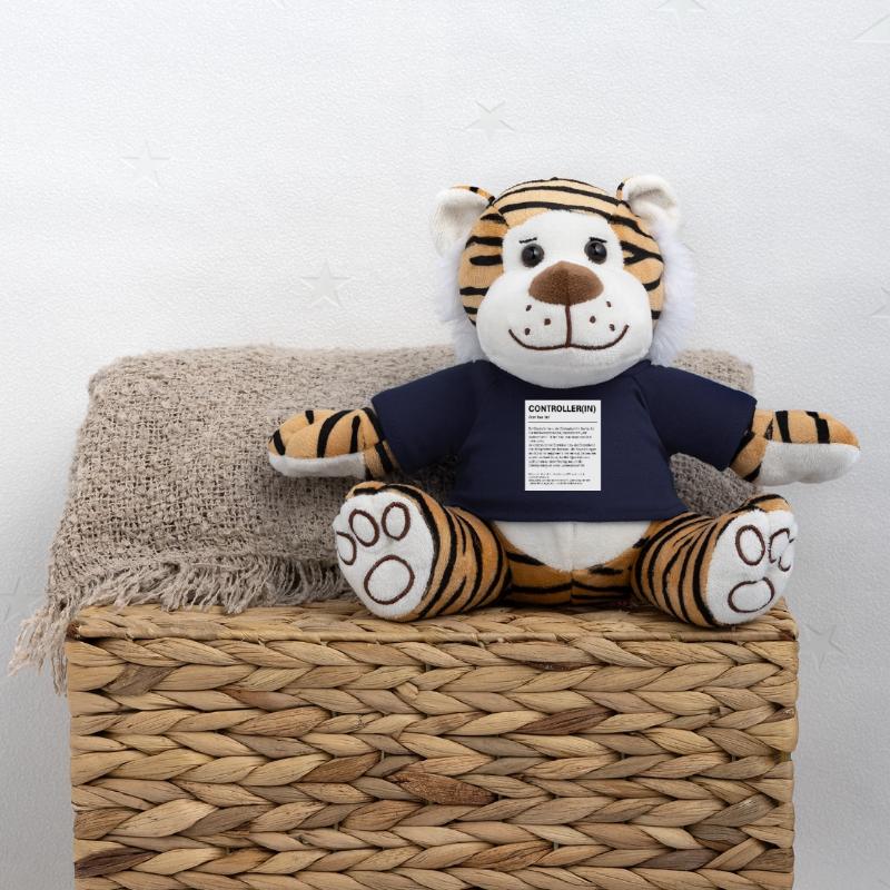 Controller Design Print Plush Tiger
