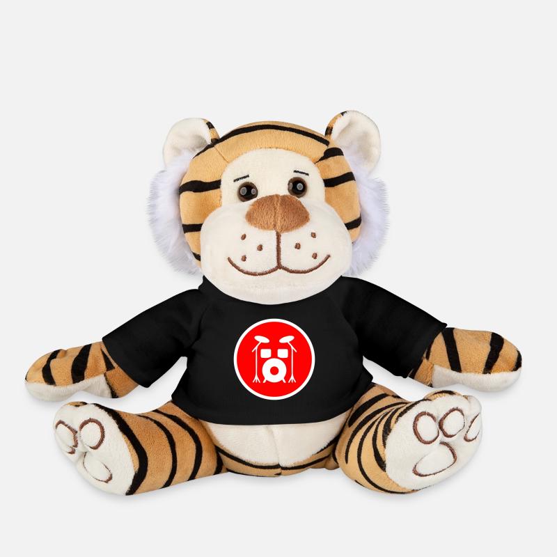 Percussion - Peluche Tigre - noir