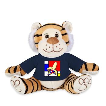 Banane - Peluche Tigre - bleu marine - Devant