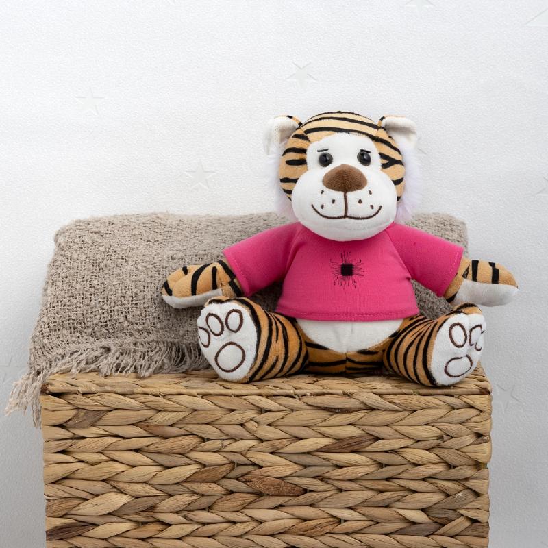 processor cpu wires wire cabling computer Plush Tiger