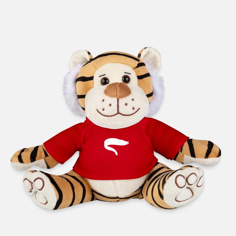 Aal - Plüschtiger - Rot