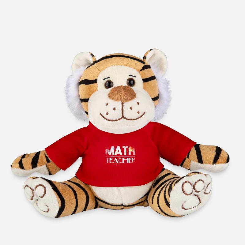 Math Teacher - Plüschtiger - Rot