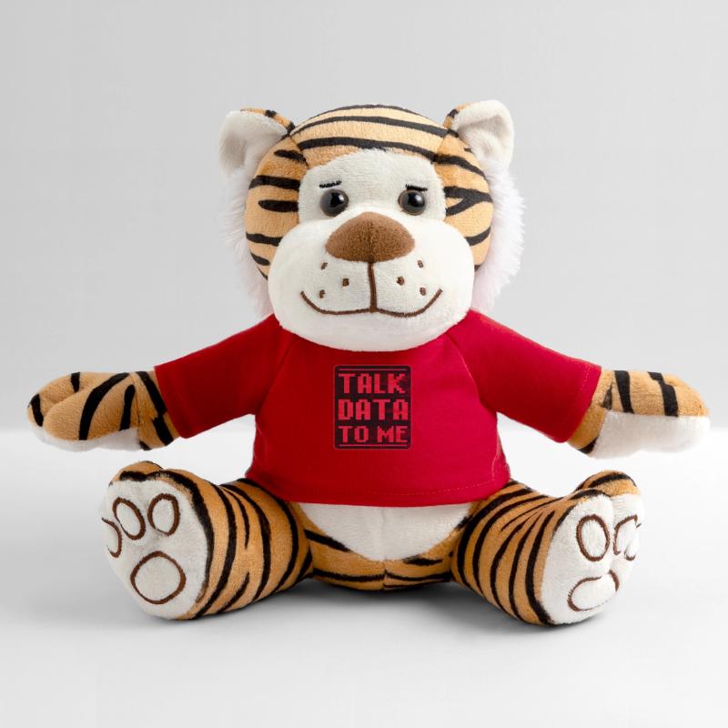 Programming Nerd Plush Tiger