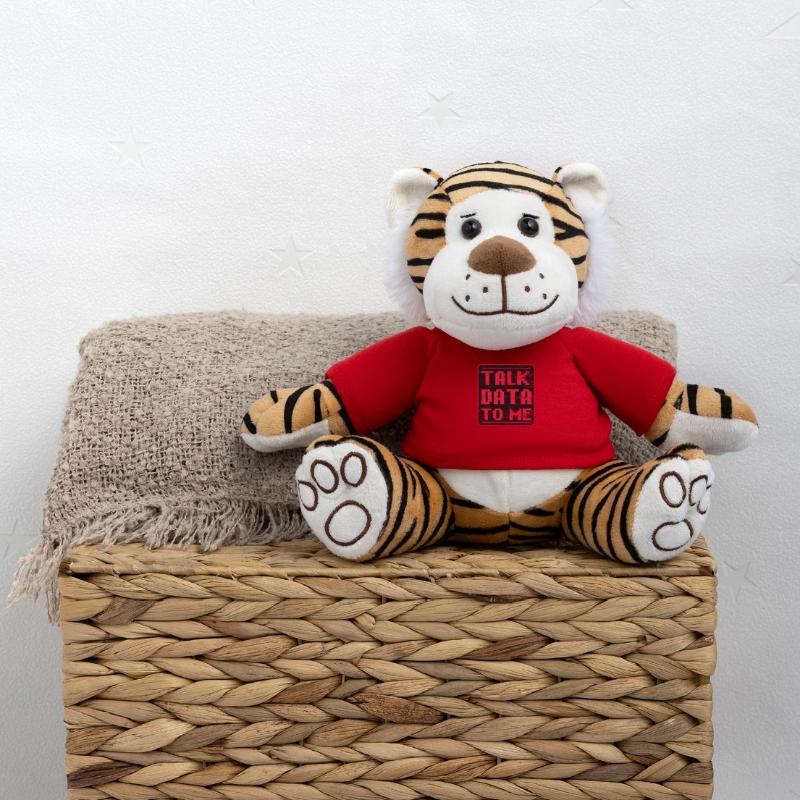 Programming Nerd Plush Tiger