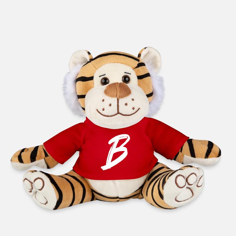 B - Plüschtiger - Rot