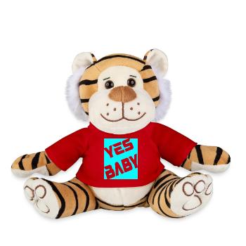 Yes Baby - Plüschtiger - Rot - Vorne