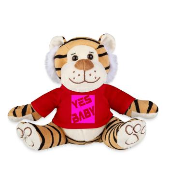 Yes Baby - Plüschtiger - Rot - Vorne
