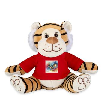 Good morning - Plush Tiger - red - Front