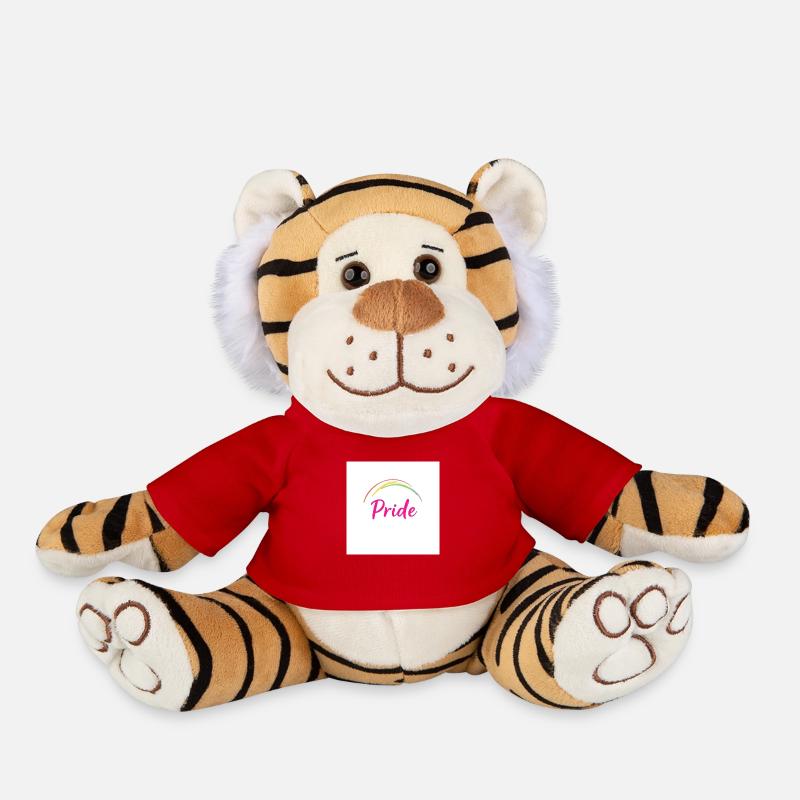 Pride - Plush Tiger - red
