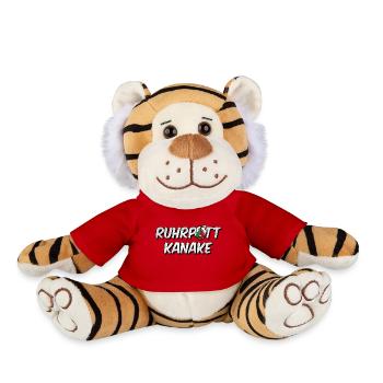 Ruhrpott Kanake NRW - Peluche Tigre - rouge - Devant