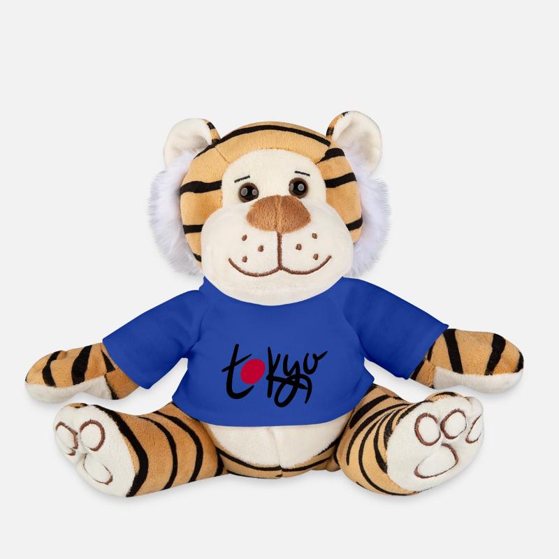 Tokio - Plüschtiger - Königsblau