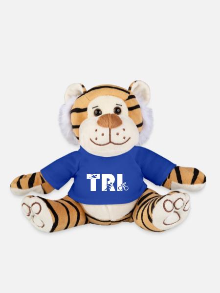 triathlon - Plüschtiger - Königsblau
