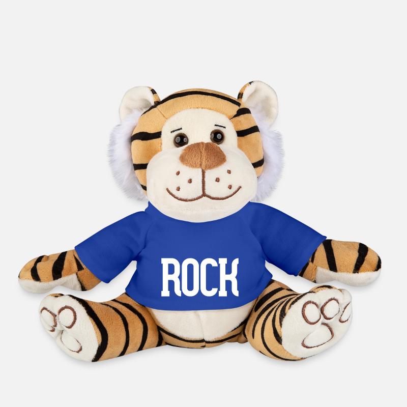 Rock - Plüschtiger - Königsblau