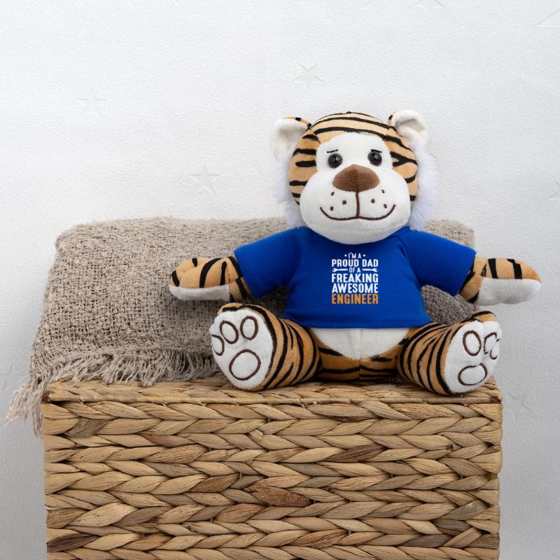 Engineer Brain Mechanical Engineering Electrical Engineering Son Plush Tiger