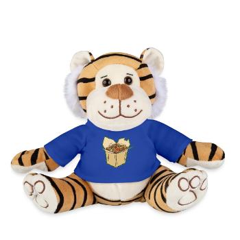 Asia Noodles - Plush Tiger - royal blue - Front