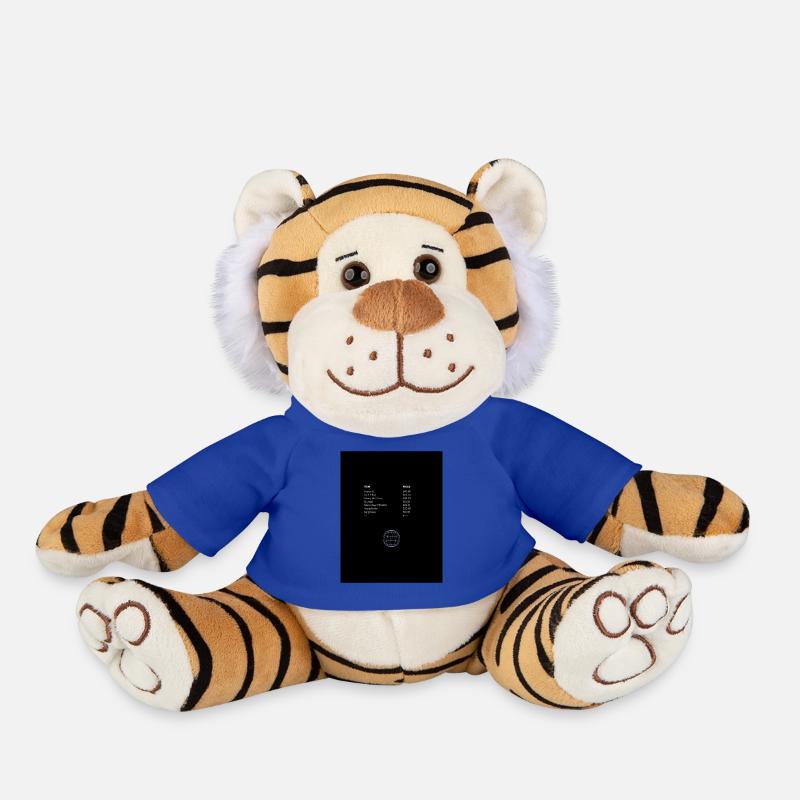 Item List - Plush Tiger - royal blue