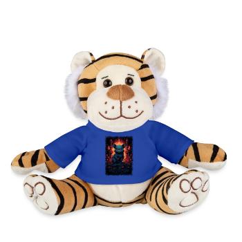 quote gift birthday present present idea gift idea - Plüschtiger - Königsblau - Vorne
