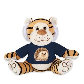 Hedgehog cuddly hero - Plush Tiger - french navy - Front