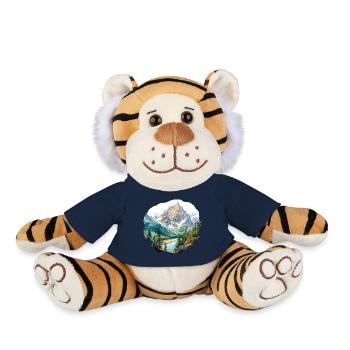 Montagnes - Peluche Tigre - bleu marine - Devant