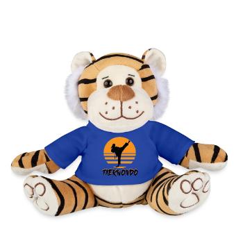 Taekwondo - Peluche Tigre - bleu roi - Devant