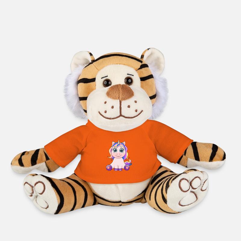Einhorn - Gosetiger - guldorange