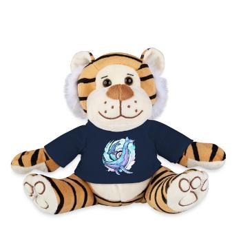 Buckelwal mit Kalb - Plüschtiger - French Navy - Vorne
