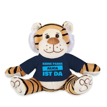 Alica - Peluche Tigre - jaune soleil - Devant