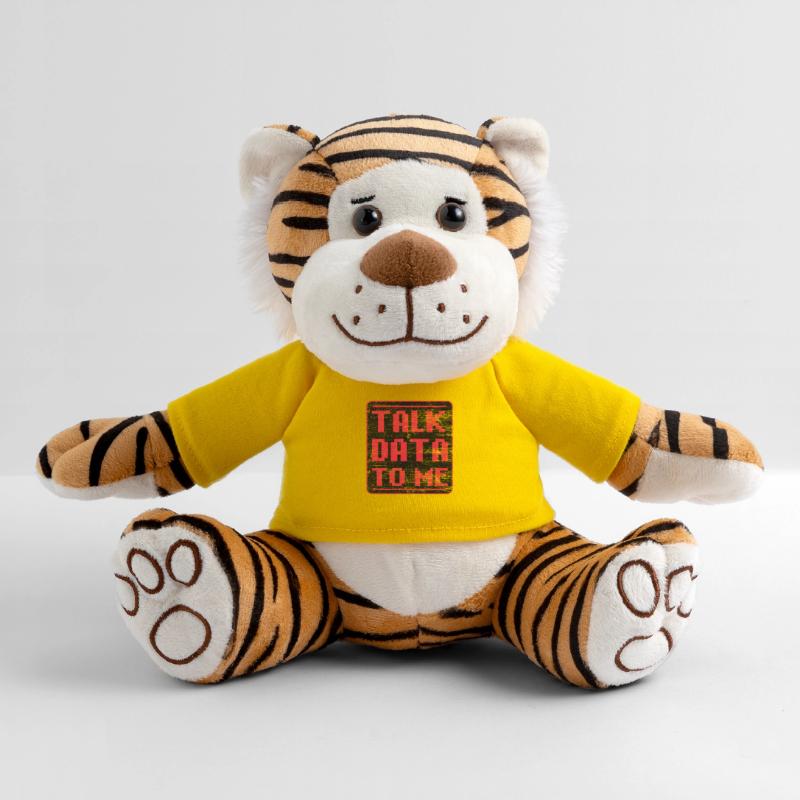 Programmer Nerd Peluche Tigre