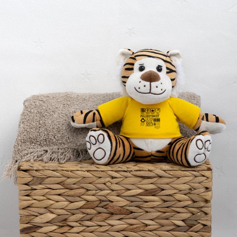 Phlebotomist multi tasking problem solving Plush Tiger