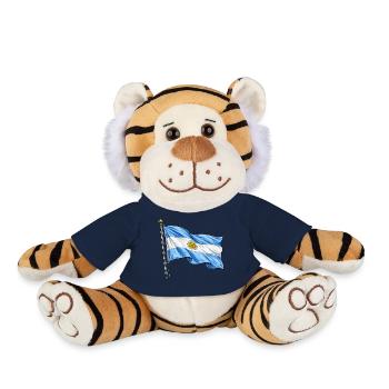 Argentinien Flagge - Plüschtiger - Sonnengelb - Vorne